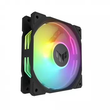 ASUS TUF GAMING TR120 ARGB 3IN1 musta tietokonekotelon ilmajäähdytin 12 cm