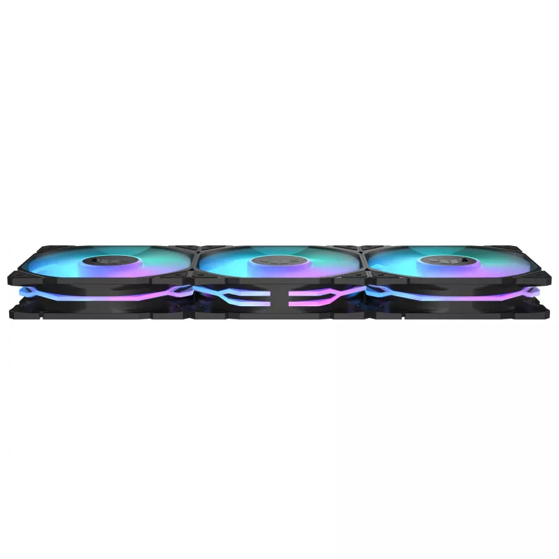 ASUS TUF GAMING TR120 ARGB 3IN1 musta tietokonekotelon ilmajäähdytin 12 cm