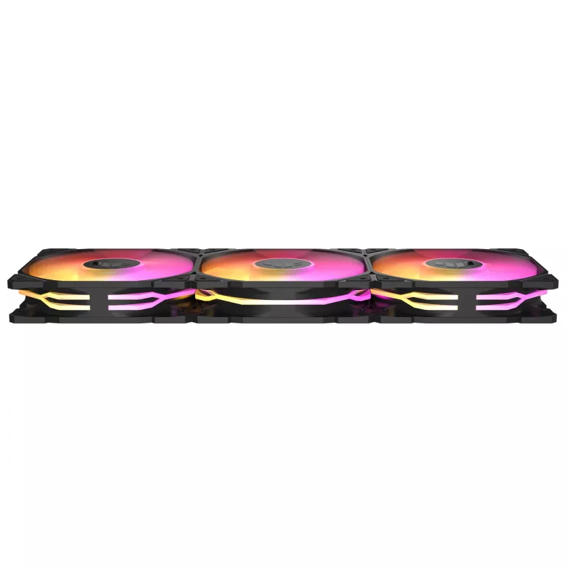 ASUS TUF GAMING TR120 ARGB 3IN1 musta tietokonekotelon ilmajäähdytin 12 cm