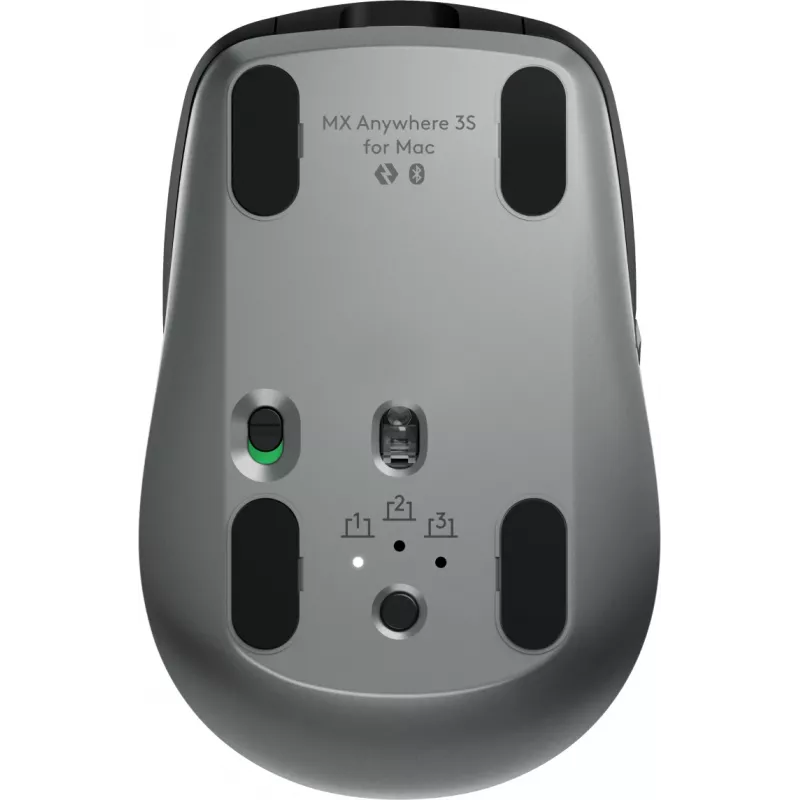 Hiiri Logitech MX Anywhere 3S for Mac RF langaton + Bluetooth