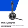 HP Poly Voyager Focus 2 USB-C-C -kuulokemikrofoni +USB-C/A-sovitin