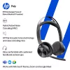 HP Poly Voyager Focus 2 USB-C-C -kuulokemikrofoni +USB-C/A-sovitin