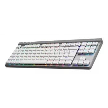 Näppäimistö Logitech G G515 Gaming USB RF Wireless Bluetooth QWERTY US International valkoinen