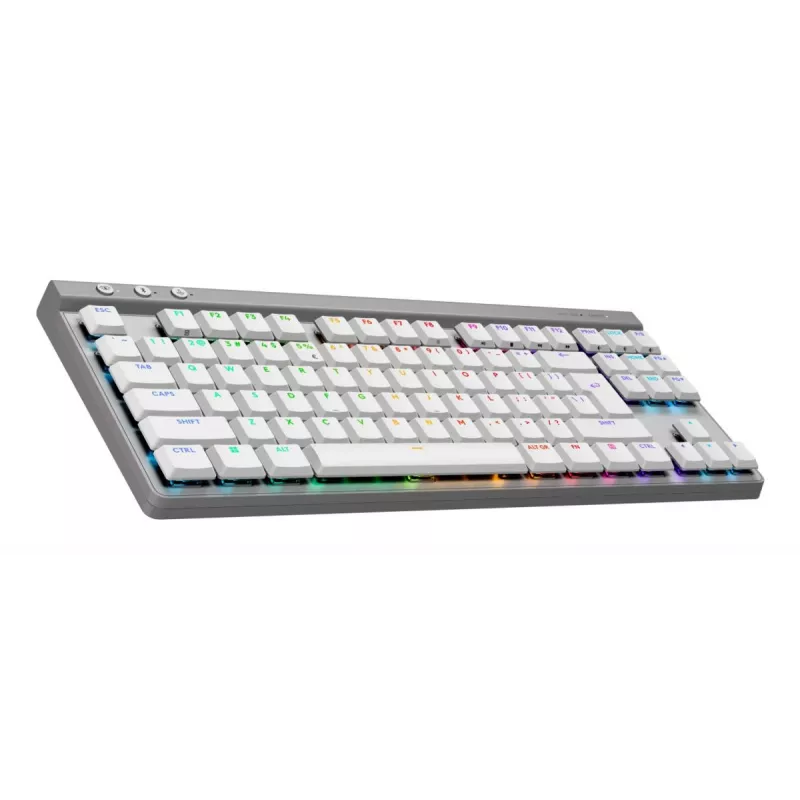 Näppäimistö Logitech G G515 Gaming USB RF Wireless Bluetooth QWERTY US International valkoinen
