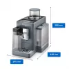 Espressokeitin De’Longhi Rivelia EXAM440.55.g — täysautomaattinen, 1,4 l vesisäiliö, 250 g mylly, 19 bar, TFT-kosketusnäyttö
