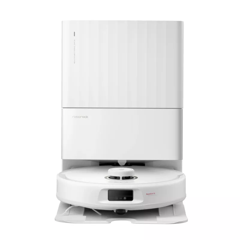 Roborock Qrevo MaxV QRMV02 robotti-imuri, 7000 Pa, FlexiArm, all-in-one-asema, 0,33 l, valkoinen