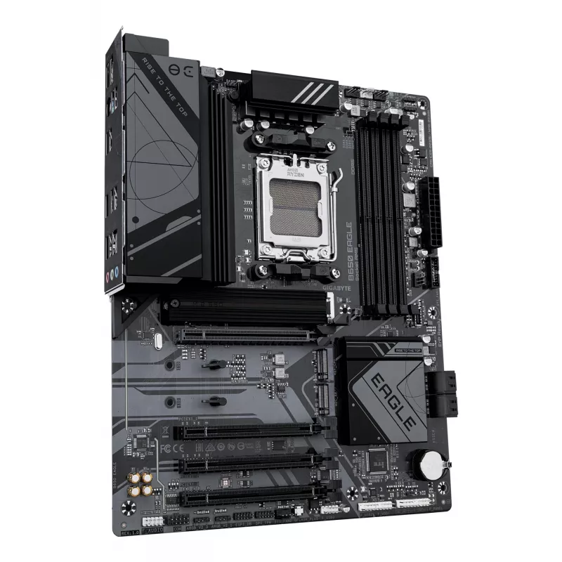 Emolevy GIGABYTE B650 EAGLE ATX, AMD B650-piirisarja, kanta AM5, DDR5, 4x DIMM, 3x M.2, PCIe 5.0 x16