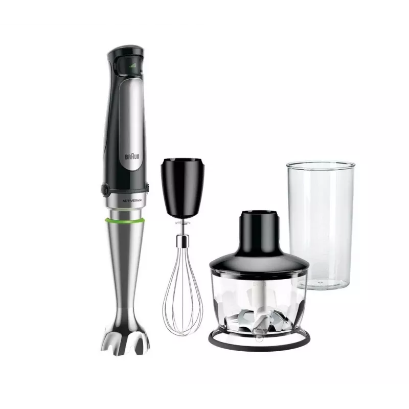 Braun MQ 7035X 0,6 L sauvasekoitin 1000 W musta, satiinitteräs