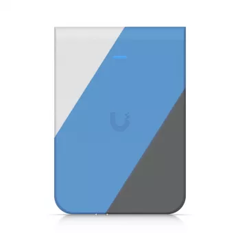 Tukiasema UBIQUITI U7 Pro Wall – seinäasennettava WLAN 6 AP, 2,4/5/6 GHz, 6 Spatial Streams, 2500 Mbit/s LAN, PoE (44–57 V), sisäkäyttöön, valkoinen
