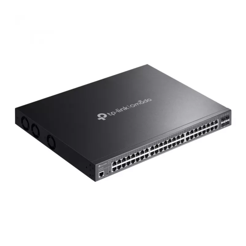TP-Link Omada SG3452XMPP verkkokytkin hallittava L2+ Gigabit Ethernet (10/100/1000) Power over Ethernet (PoE) 1U musta