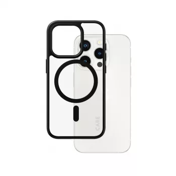 PanzerGlass CARE™ by ® Urban Combat Case läpinäkyvä mustalla MagSafe-yhteensopivuudella iPhone 15 Pro