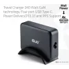 Mobiililaitteen laturi CLUB3D CAC-1918 universaali musta AC 4 USB Type-C liitäntää