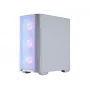 PC-kotelo MSI MAG FORGE M100R Midi-Tower läpinäkyvä, valkoinen