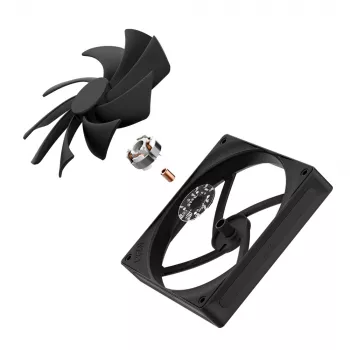 NZXT jäähdytystuuletin F140q 140mm musta Quiet Airflow