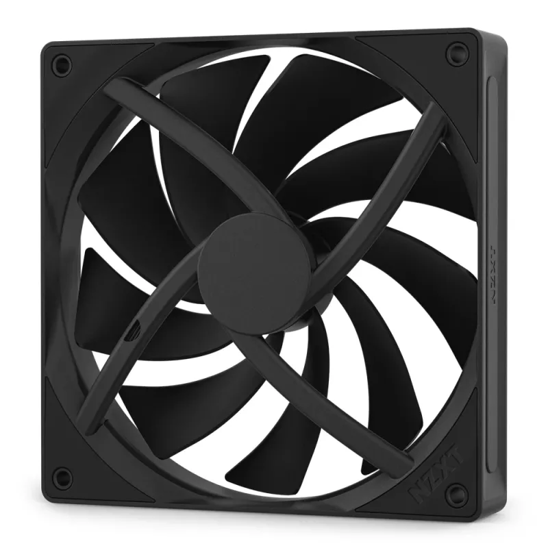 NZXT jäähdytystuuletin F140q 140mm musta Quiet Airflow