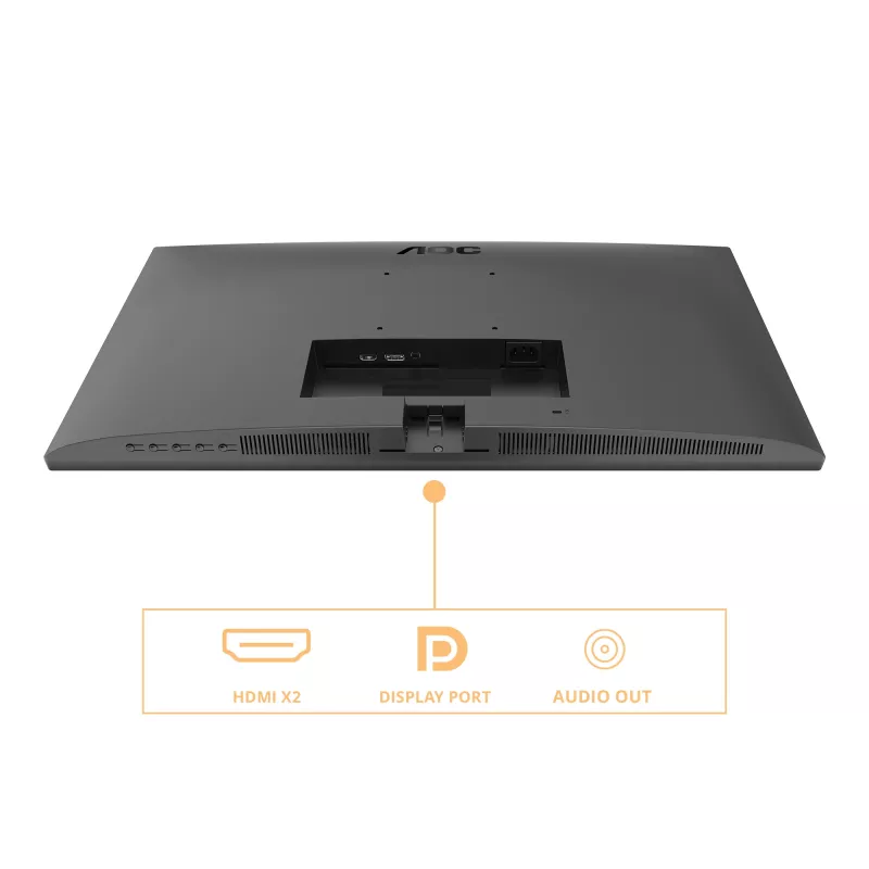 AOC B3 U27B3M tietokonenäyttö 68,6 cm (27 inch) 3840 x 2160 pikseliä 4K Ultra HD LCD musta