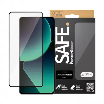 PanzerGlass SAFE. by ® näytönsuojakalvo Xiaomi 13T | 13T Pro | Ultra-Wide Fit
