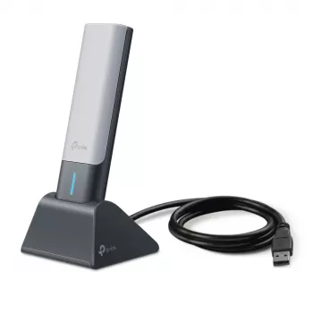 Langaton USB-sovitin TP-Link Archer AX3000 (Archer TX50UH) – kaksitaajuus-Wi‑Fi 6, USB 3.2 Gen1, jopa 3000 Mbps, sisäinen antenni, Windows 11