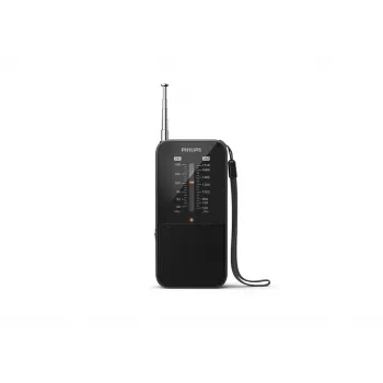 Kannettava radio Philips TAR1509/00 analoginen AM FM musta