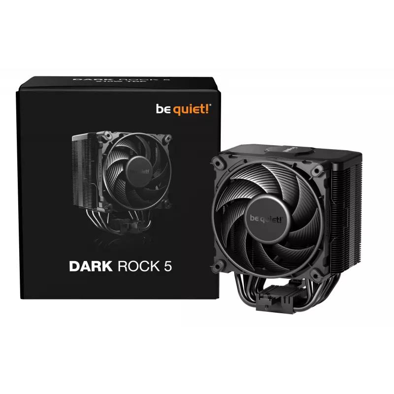 be quiet! DARK ROCK 5 prosessorin ilmajäähdytin 12 cm musta 1 kpl