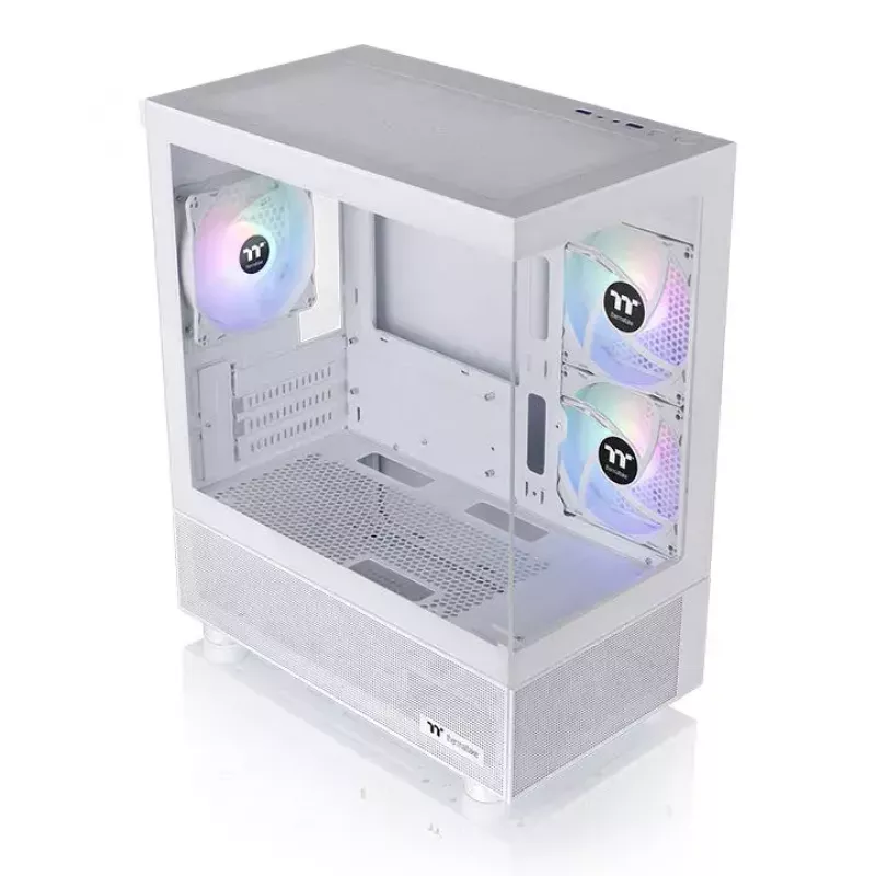 PC-kotelo Thermaltake View 170 TG ARGB Snow Micro Tower valkoinen