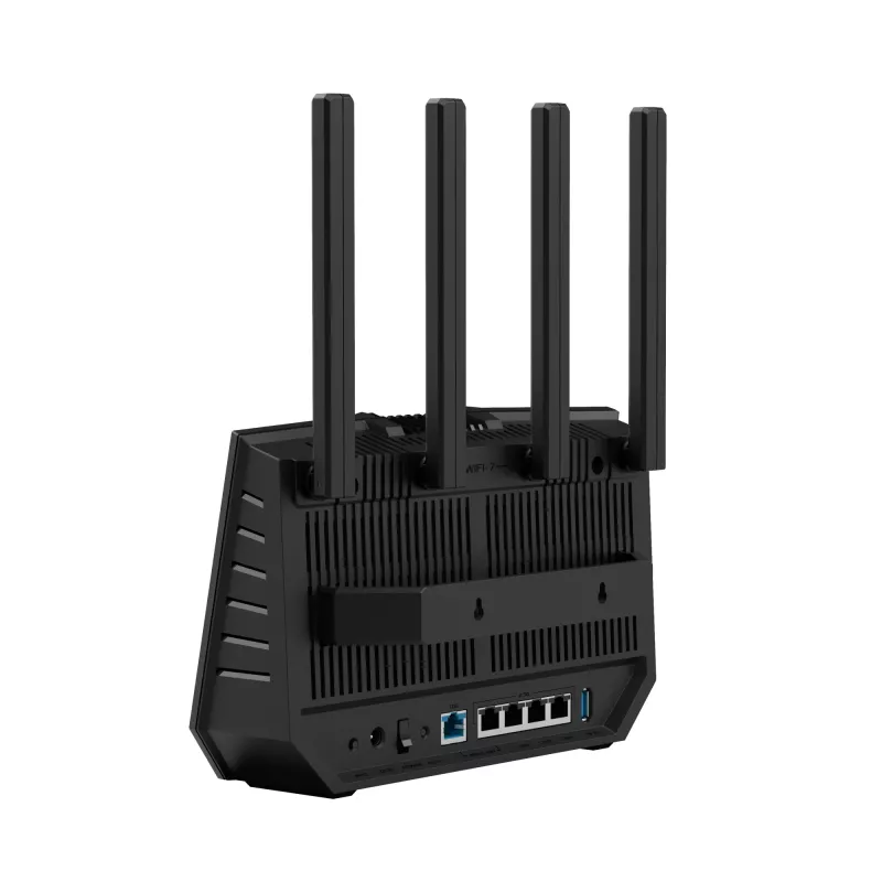 ASUS RT-BE92U WLAN-reititin 10 Gigabit Ethernet Tri-Band (2.4 GHz / 5 GHz / 6 GHz) musta