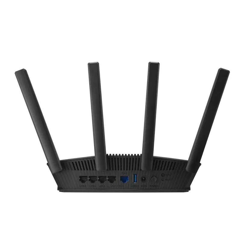 ASUS RT-BE58U V2 WLAN-reititin 2.5 Gigabit Ethernet Dualband (2.4 GHz / 5 GHz) musta