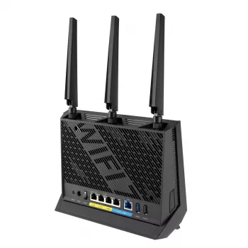 ASUS RT-BE86U WLAN-reititin 10 Gigabit Ethernet Dualband (2,4 GHz / 5 GHz) musta