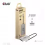 CLUB3D Thunderbolt™ 3 - DisplayPort™ kaksoisnäyttösovitin 4K60Hz M/F