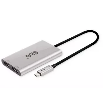 CLUB3D Thunderbolt™ 3 - DisplayPort™ kaksoisnäyttösovitin 4K60Hz M/F