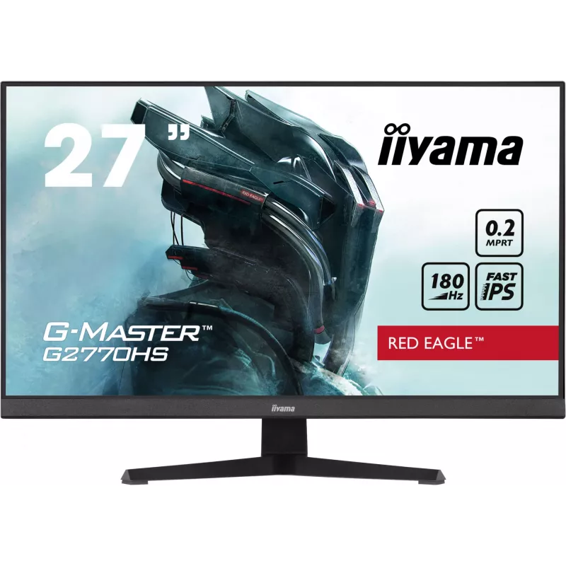 iiyama G-MASTER G2770HS-B1 tietokonenäyttö 68,6 cm (27 inch) 1920 x 1080 pikseliä Full HD LCD musta