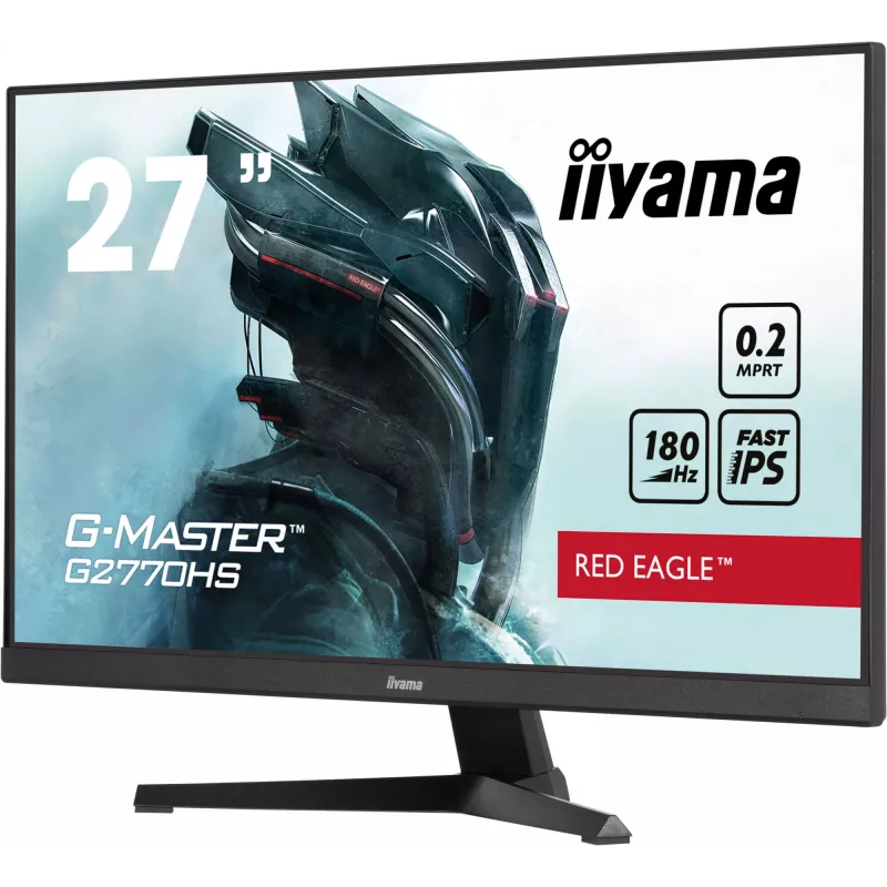 iiyama G-MASTER G2770HS-B1 tietokonenäyttö 68,6 cm (27 inch) 1920 x 1080 pikseliä Full HD LCD musta