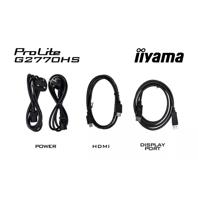 iiyama G-MASTER G2770HS-B1 tietokonenäyttö 68,6 cm (27 inch) 1920 x 1080 pikseliä Full HD LCD musta