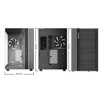 PC-kotelo be quiet! LIGHT BASE 900 FX Full Tower musta