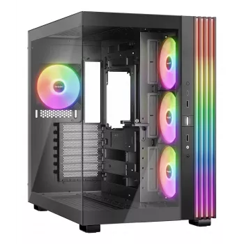 PC-kotelo be quiet! LIGHT BASE 600 LX Midi Tower musta