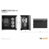 PC-kotelo be quiet! LIGHT BASE 600 LX Midi Tower musta