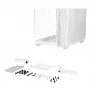 be quiet! Light Base 600 DX BGW66 Midi Tower -tietokonekotelo, ATX/micro-ATX/Mini-ITX, karkaistu lasia oleva sivupaneeli, ARGB, USB-C, valkoinen