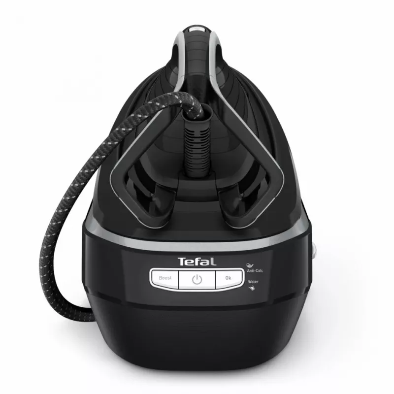 Tefal Pro Express Vision GV9821 3000 W 1,2 L Durilium AirGlide Autoclean silityspohja musta, hopea