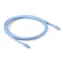 CLUB3D USB-C-kaapeli sininen, 2 m, USB-C, USB-C, USB4 Gen 2x2, 20 Gbit/s, sininen