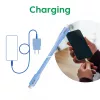 CLUB3D USB-C-kaapeli sininen, 2 m, USB-C, USB-C, USB4 Gen 2x2, 20 Gbit/s, sininen