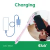 USB-C-kaapeli CLUB3D CAC-3002 2 m USB4 Gen 3x2 pinkki