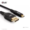 USB Type-C - DisplayPort 2.1 -kaapeli, Club 3D CAC-1559, kaksisuuntainen, VESA DP80 -sertifioitu, 1 m