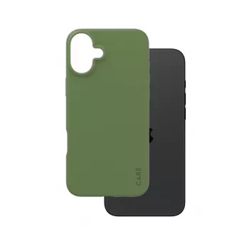 Suojakotelo PanzerGlass CARE by ® muodikas kotelo vihreä iPhone 16 Plus