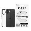 PanzerGlass CARE™ by ® Urban Combat -kotelo läpinäkyvä mustalla kehyksellä iPhone 16