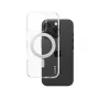 PanzerGlass CARE™ by ® Case läpinäkyvä hopeisella Kickstand-telineellä & MagSafe iPhone 16 Pro