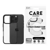 PanzerGlass CARE™ by ® Urban Combat -kotelo läpinäkyvä mustalla kehyksellä iPhone 16 Pro