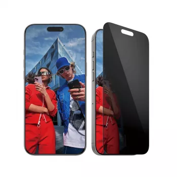 PanzerGlass ® Privacy Screen Protector iPhone 16 Pro Max | Ultra-Wide Fit EasyAlignerilla
