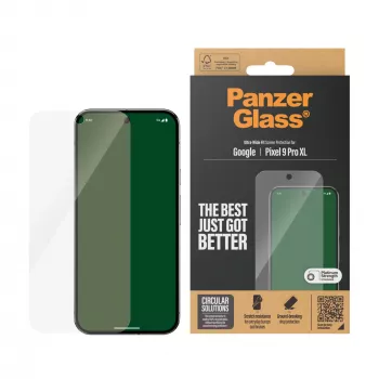 PanzerGlass® näytönsuojakalvo Google Pixel 9 Pro XL | Ultra-Wide Fit
