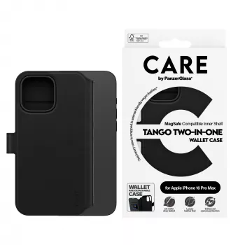 PanzerGlass CARE™ by ® Tango 2-in-1 lompakkokuori MagSafe iPhone 16 Pro Max