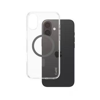 PanzerGlass CARE™ by ® Urban Combat kuori läpinäkyvä musta MagSafe iPhone 16 Plus